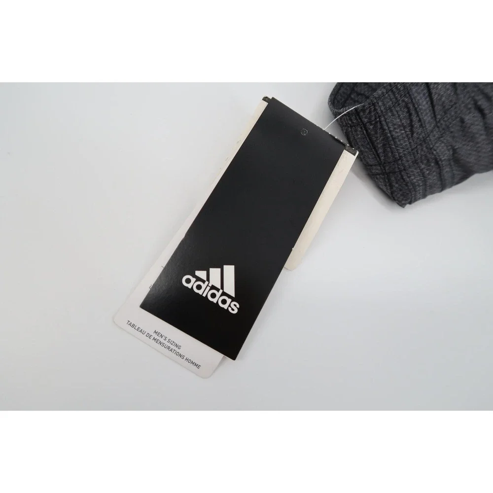 Adidas Mens XXL Essentials Woven Pants Black Track Gym Ankle Zip Pant S13984 2XL